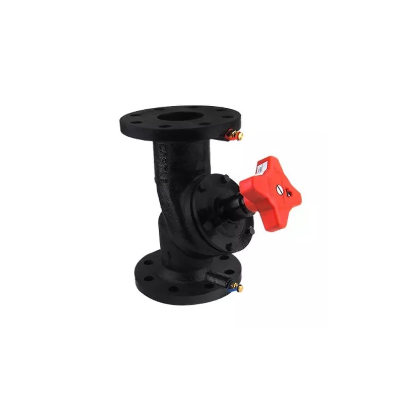 Castle CI Double Flange Balancing Valve