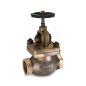 Sant Bronze Globe Steam Stop Valve Screwed