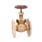 SBM Bronze Union Bonnet Globe Valve  Flanged