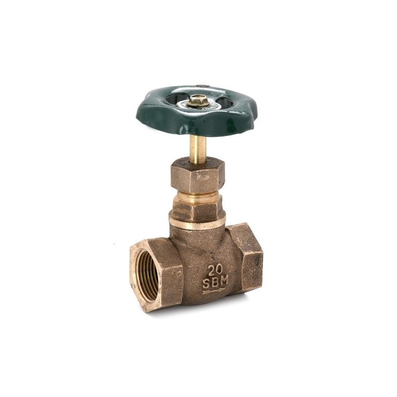 SBM Bronze Globe Valve No. 4 Screwed