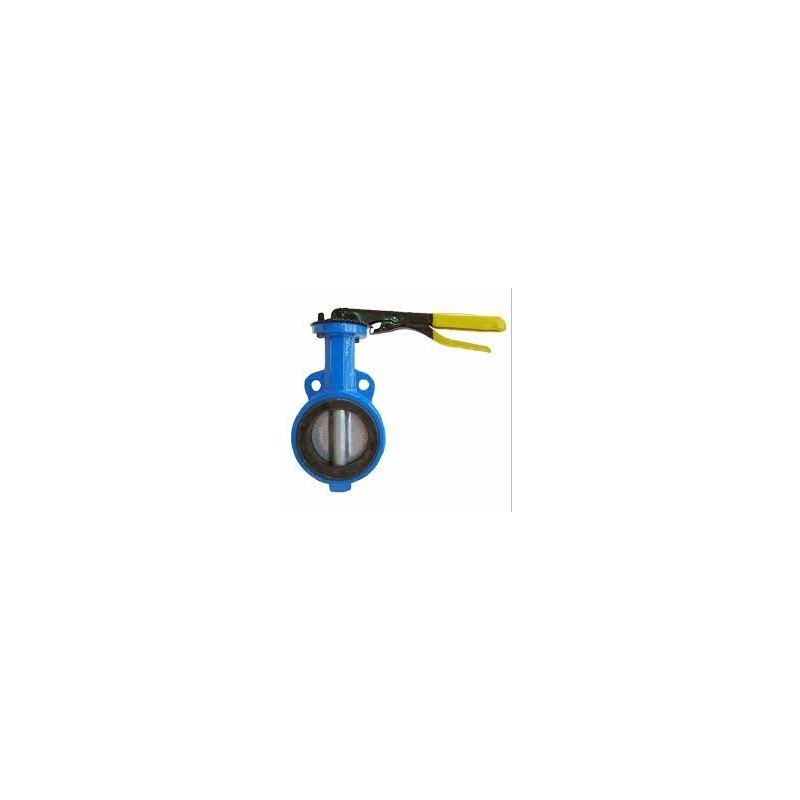 Sant CI Butterfly Valve Wafer Type -Lever Operated - SS Dish