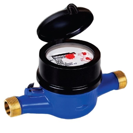 Brass water meter