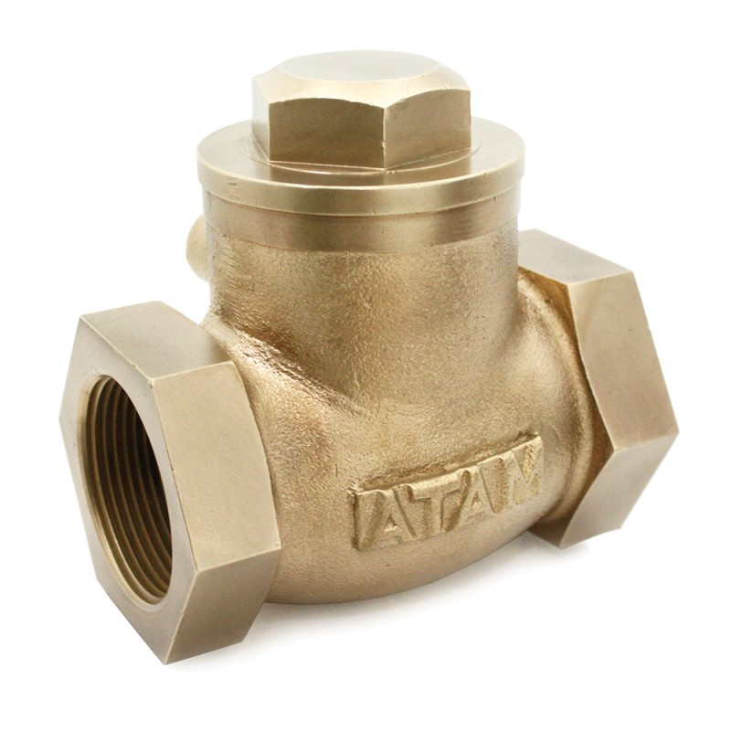 Atam Bronze Swing Check Valve Screwed PN-16