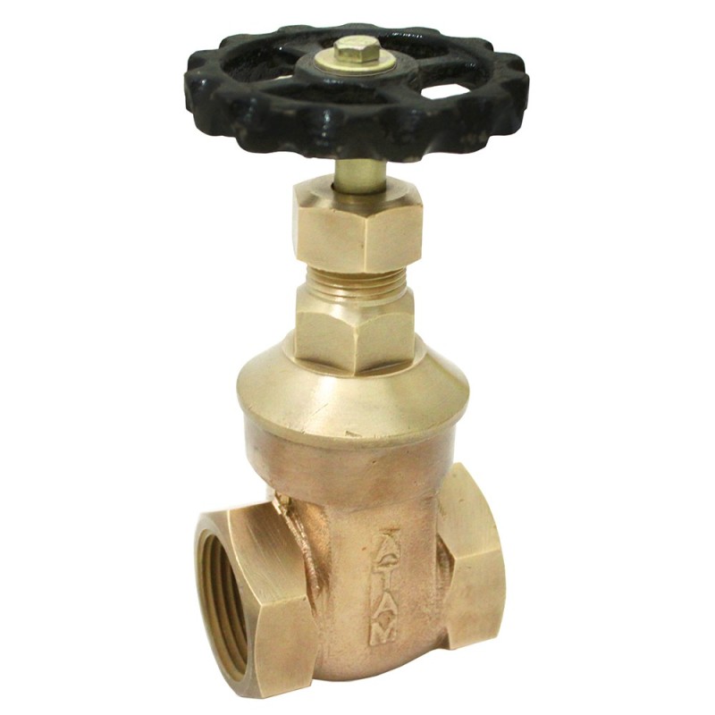 Atam Bronze Gate Valve Pegular Type Screwed