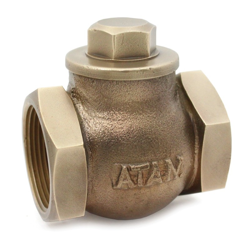 Atam Broznze Horizontal Lift Check valve GM No.4  Screwed PN-16