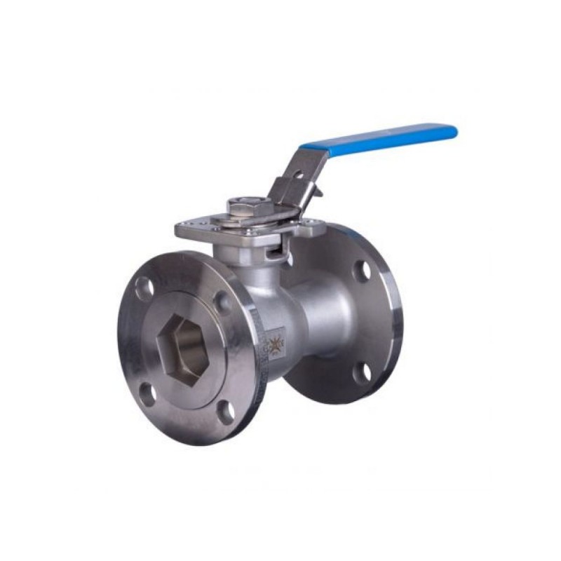 Ganesh C I Ball Valve Single pc Flange end Reduce Bore