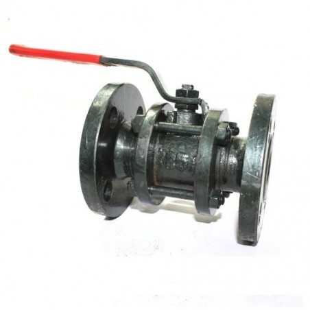 Ganesh CI Ball Valve 3pcs Flanged 150